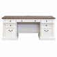 Durham Credenza Desk with Low Hutch