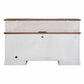 Durham Credenza Desk with Low Hutch