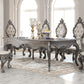 Homey Design 7 Pc Diing Set 13012 Silver Gray