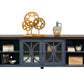 Martin Furniture Bailey 80" TV Console - Blue or White Finish