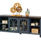 Martin Furniture Bailey 80" TV Console - Blue or White Finish