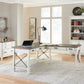 Hartford Office Collection - Vintage Linen White Finish