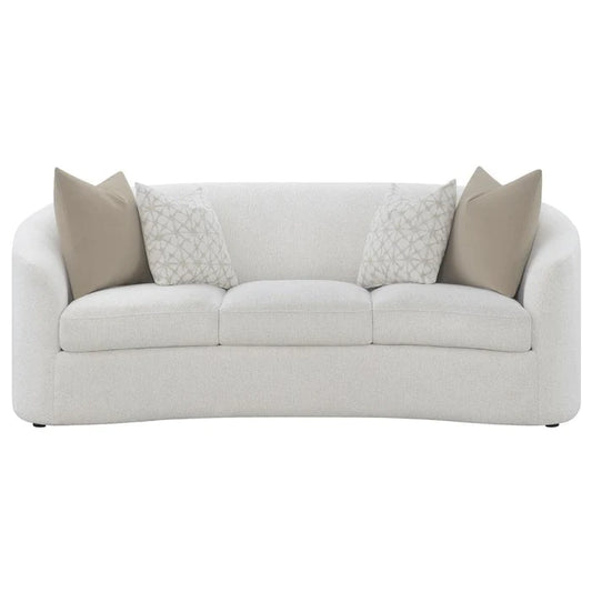 Rainn Boucle Latte Sofa Collection