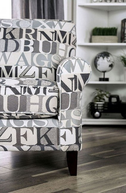 Verne Letter Accent Chair