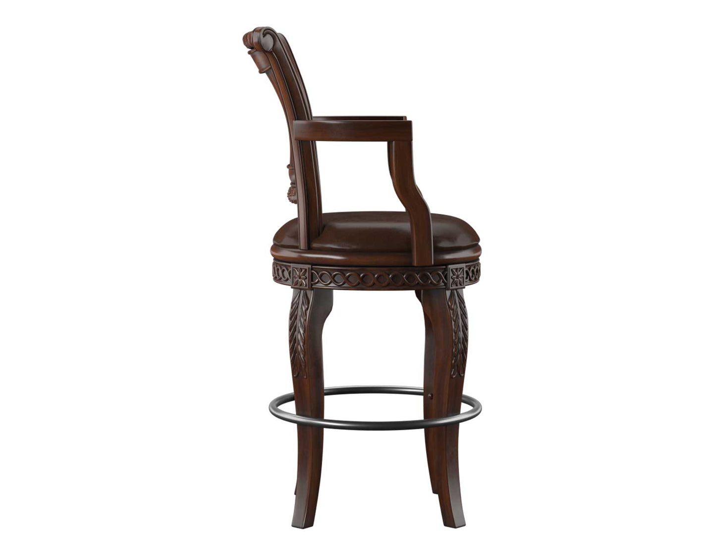 Taburete de bar estilo clásico Antoinette de 30" - Juego de 2