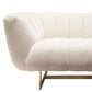 Diamond Sofa Venus Modern Sofa - Cream or Blush Fabric