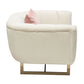Diamond Sofa Venus Chair - Cream Fabric