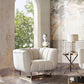 Diamond Sofa Venus Chair - Cream Fabric