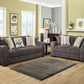 Wesley Sofa & Loveseat - Smoke