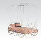 Cama con dosel Priya 37190T - Acabado plateado