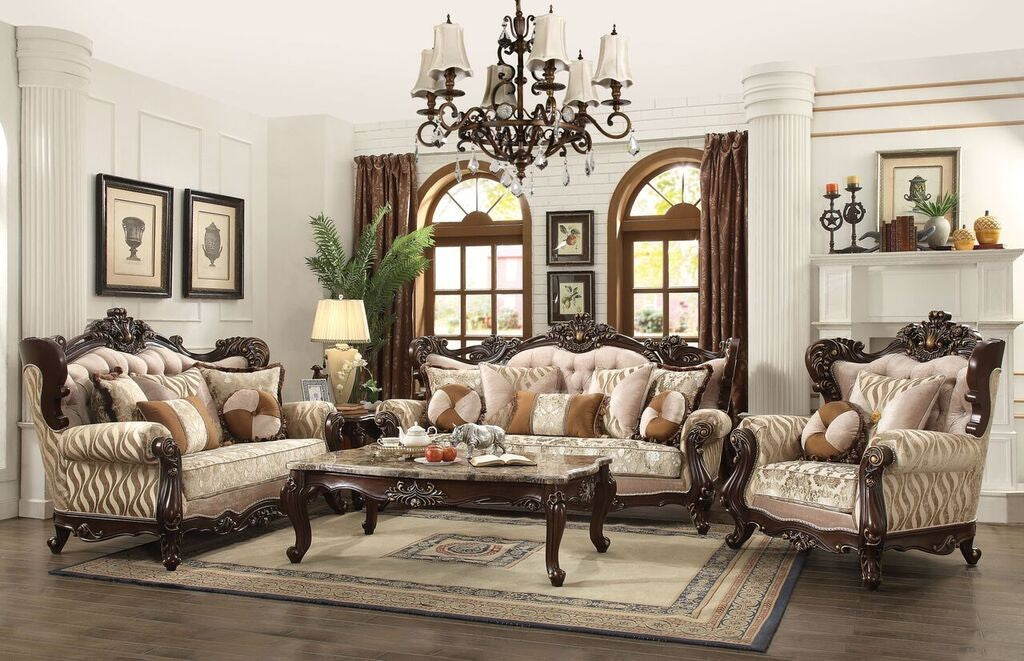 Acme Furniture Shalisa Sofa Collection - Walnut Finish