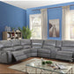 Acme 53745 Saul Power Motion Sectional - 3 Color Choices