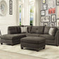 Laurissa 54370 Sectional by Acme - 3 Color Choices