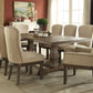 Colección de comedor Landon 60737 de Acme - Acabado marrón salvage