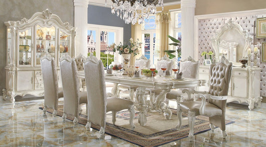 Versailles Dining Collection by Acme 61130 - Bone White Finish