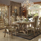 Colección de comedor formal Vendome - Acabado en pátina dorada