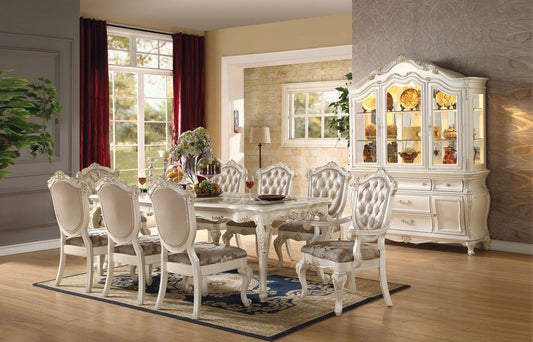 Chantelle Dining Collection Acme 63540 - Pearl White Finish