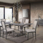 Leventis Dining Collection by Acme - Weathered Gray Finish
