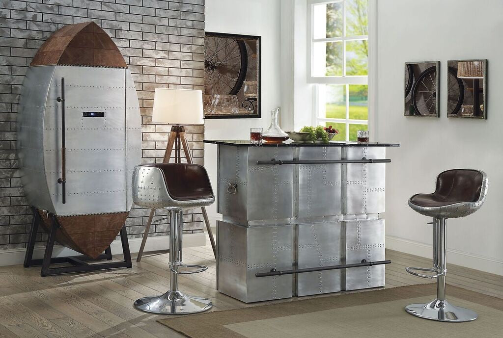 Brancaster Bar Collection - Black Marble Top