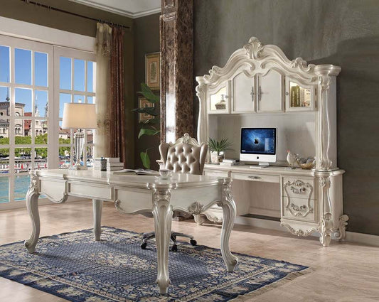 Versailles Executive Desk - Bone Finish