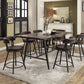 Appert Dining Collection Built-In Wine Rack - 5 Chair Colors