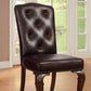 Bellagio Leather-Like Chair - Set of 2