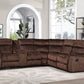 Dallas 8172 Reversible Sectional - Brown