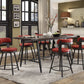 Appert Dining Collection Built-In Wine Rack - 5 Chair Colors