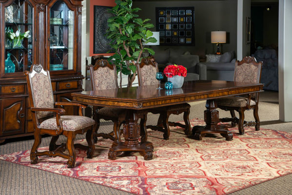 Neo Renaissance Dining Collection - Double Pedesal Base