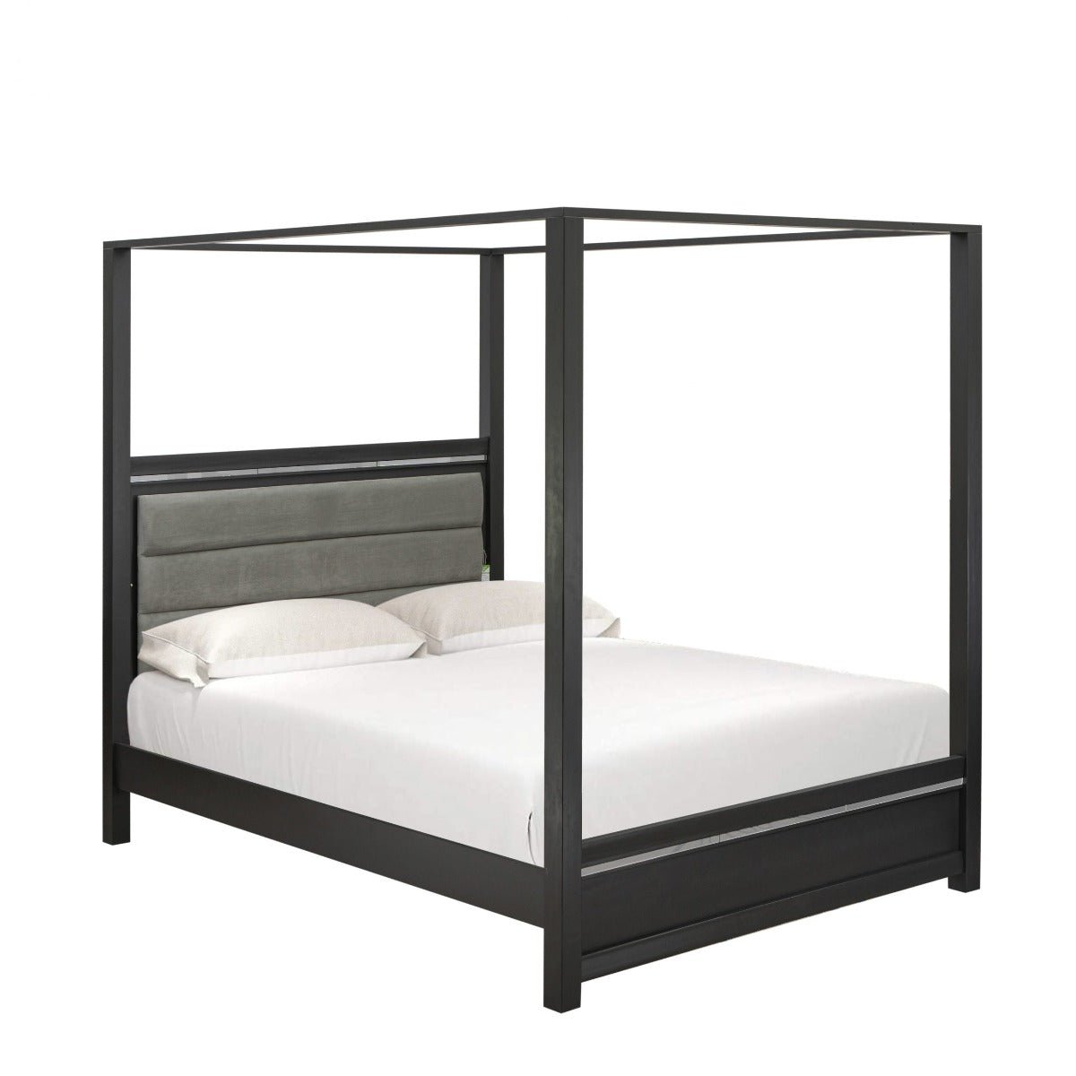 Arbrie 4 Pc Queen Bedroom Collection - Touch LED Lighting
