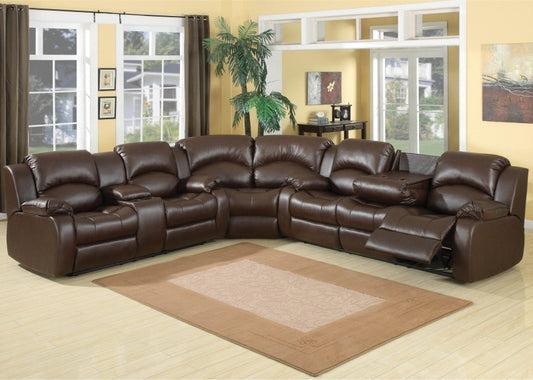 AC Pacific Samara Home Theater Collection - 4 Recliners