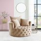 Zunyas Accent Chair - Tan