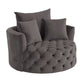 Zunyas Accent Chair - Charcoal
