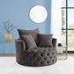 Zunyas Accent Chair - Charcoal