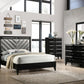 Chelsie Bedroom Collection Acme Furniture - Black or White Finish