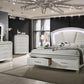 Maddie Pearl White 4 Pc Bedroom Collection