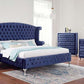 Alzire 4 Pc Bedroom Set CM7150- King Bed