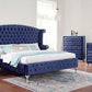 Alzir 4 Pc Bedroom Set CM7150- King Bed
