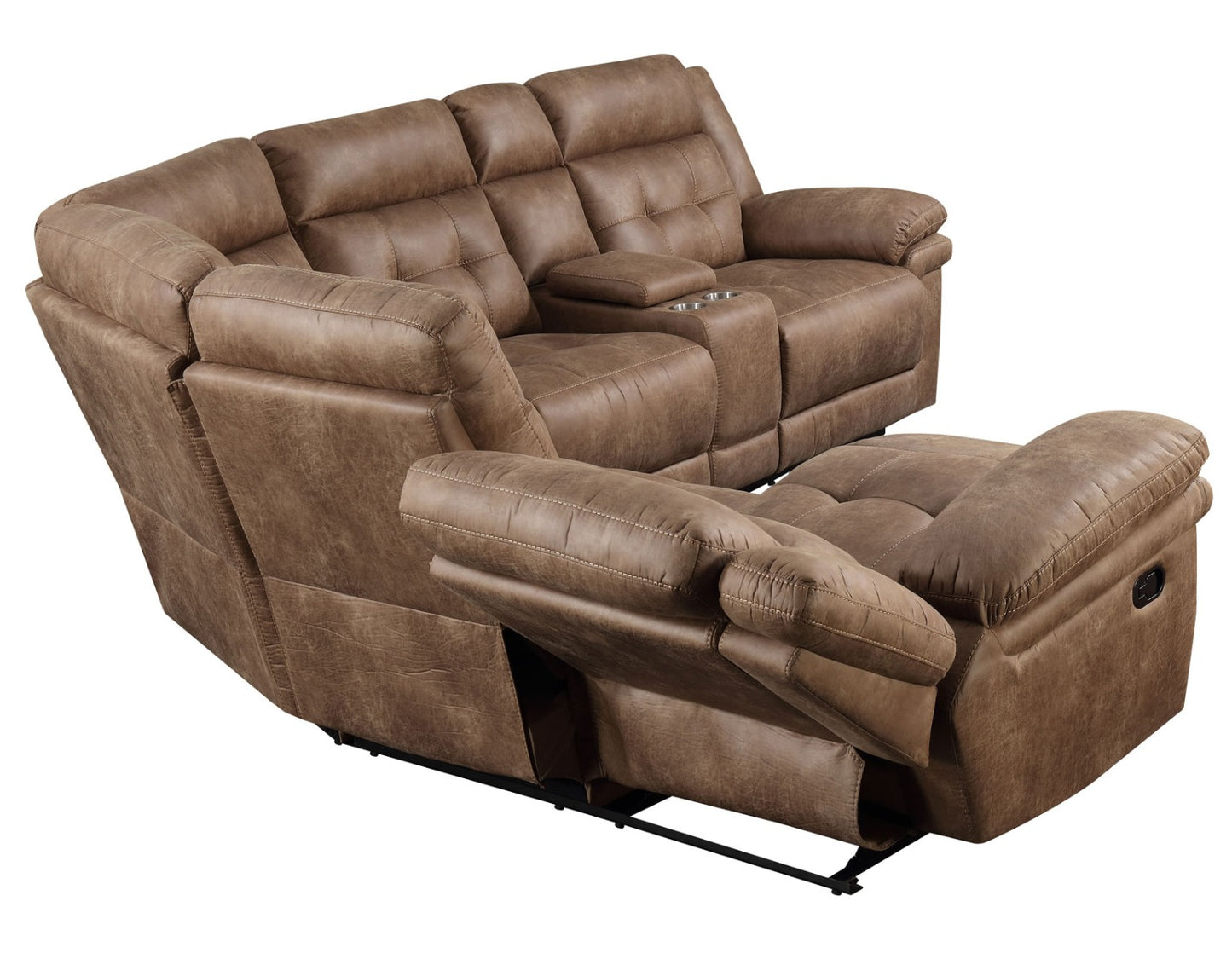 Steve Silver Anastasia Seccional Reclinable Manual