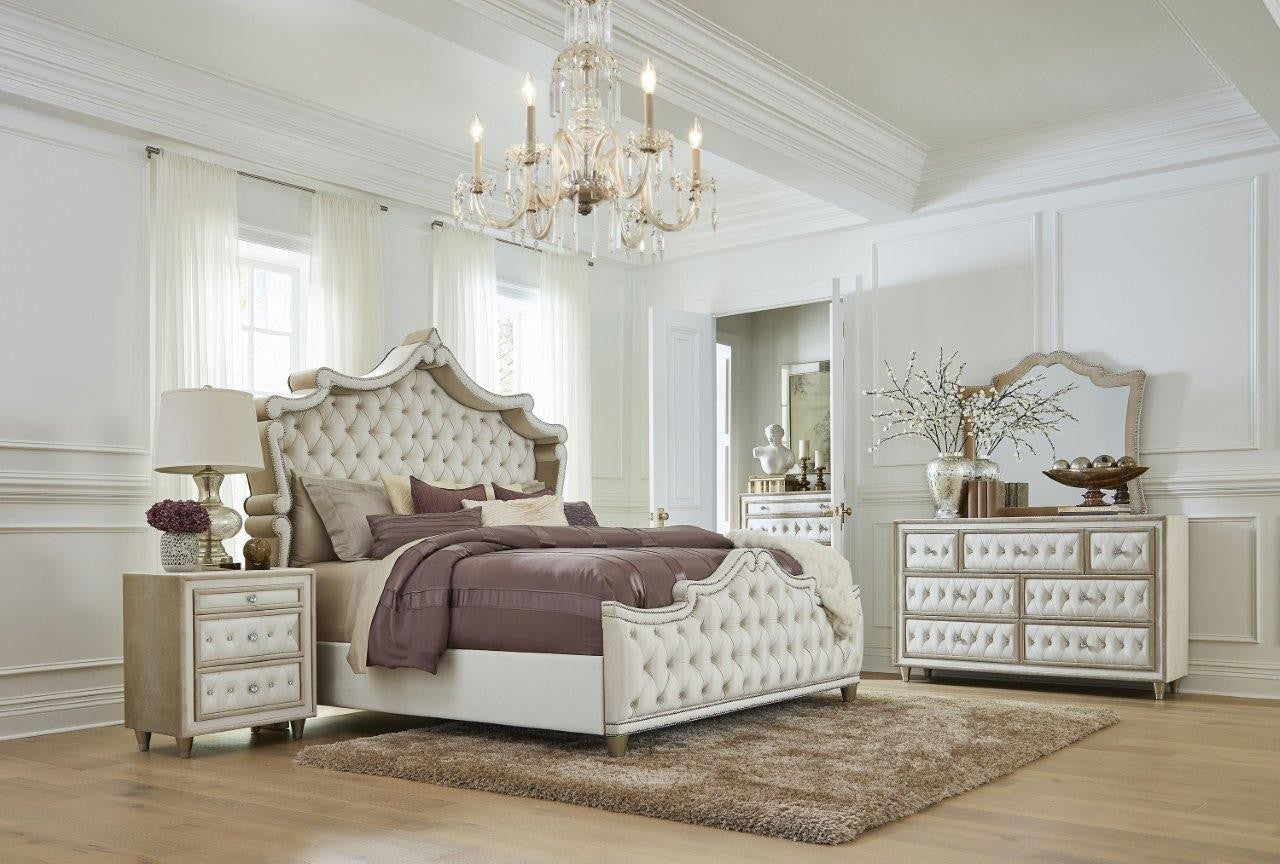 Antonella Upholstered Bedroom Set by Coaster Furniture