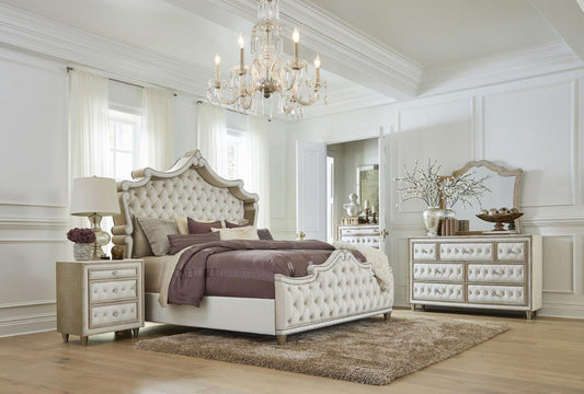 Antonella Upholstered Bedroom Set by Coaster Furniture