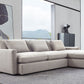 Seccional Arcadia de 2 piezas con sillón reversible