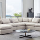 Arcadia Modular Sectional - Cream Fabric