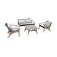 Armen Living Beckham 4 Pc Conversation Set - 2 Color Choices