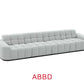 Artisan SEC8035GY Grey Modular Sectional