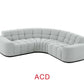 Artisan SEC8035GY Grey Modular Sectional