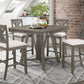 Athens Dining Collection - Table Converts Round to Square