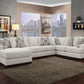 Comfort Industries Atlas 3 Pc Chenille Sectional - 3 Colors