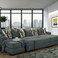 Comfort Industries Atlas Chaise Seccional - 4 Colores