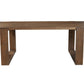 Ayala 7 Pc Dining Set by Alpine Furniture - Antique Cappuccino